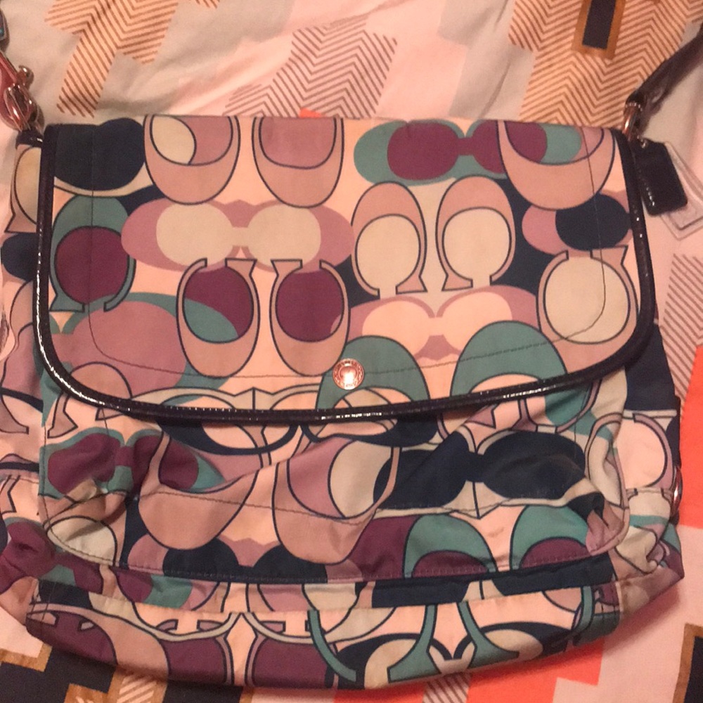 Coach diaper bag